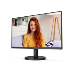 Monitor AOC 24B3HMA2 de 23.8 pulgadas con resolución Full HD 1920 x 1080 pixeles y tecnología LED, en color negro. Ideal para PC.