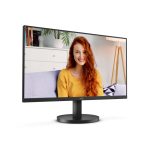Monitor AOC 24B3HMA2 de 23.8 pulgadas con resolución Full HD 1920 x 1080 pixeles y tecnología LED, en color negro. Ideal para PC.