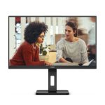 Monitor LED AOC de 23.8 pulgadas con resolución 1920 x 1080 píxeles Full HD, modelo 24E3QAF en color negro