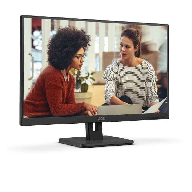 AOC 24E3UM pantalla para PC 61 cm (24″) 1920 x 1080 Pixeles Full HD Negro 3 AOC 24E3UM pantalla ideal para oficina