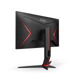 Pantalla AOC modelo 24G2SPU/BK para PC de 24 pulgadas con resolución Full HD de 1920x1080 píxeles, colores negro y rojo