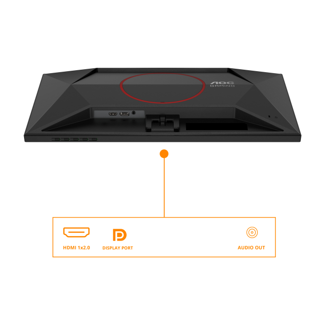 AOC G4 24G42E pantalla para PC 61 cm (24″) 1920 x 1080 Pixeles Full HD LCD Negro 3 AOC G4 24G42E monitor ultra delgado 24 pulgadas