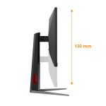 Monitor AOC G4 24G4HA para PC de 60,5 cm (23.8 pulgadas) con una resolución de 1920 x 1080 píxeles Full HD, LED en color negro y rojo. SKU: 24G4HA