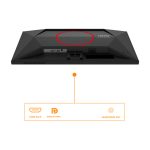 Monitor AOC G4 24G4HRE de 23.8 pulgadas con resolución 1920 x 1080 Pixeles Full HD, color negro y rojo