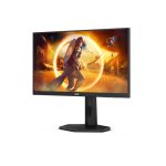 Monitor AOC 24G4X de 60.5 cm (23.8 pulgadas) con resolución 1920 x 1080 Pixeles Full HD, LCD en color negro, modelo 24G4X