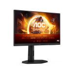 Monitor AOC 24G4X de 60.5 cm (23.8 pulgadas) con resolución 1920 x 1080 Pixeles Full HD, LCD en color negro, modelo 24G4X