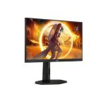 Monitor AOC 24G4X de 60.5 cm (23.8 pulgadas) con resolución 1920 x 1080 Pixeles Full HD, LCD en color negro, modelo 24G4X