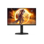 Monitor AOC 24G4X de 60.5 cm (23.8 pulgadas) con resolución 1920 x 1080 Pixeles Full HD, LCD en color negro, modelo 24G4X