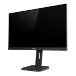 Monitor AOC P1 modelo 24P1 de 24 pulgadas con resolución Full HD 1920 x 1080 Pixeles, color negro, ideal para PC