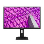 Monitor AOC P1 modelo 24P1 de 24 pulgadas con resolución Full HD 1920 x 1080 Pixeles, color negro, ideal para PC