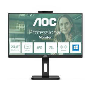 AOC 24P3CW pantalla para PC de 60,5 cm (23.8 pulgadas) con resolución 1920 x 1080 Pixeles Full HD y tecnología LED en color negro