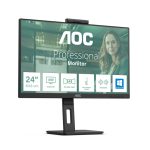 AOC 24P3CW pantalla para PC de 60,5 cm (23.8 pulgadas) con resolución 1920 x 1080 Pixeles Full HD y tecnología LED en color negro