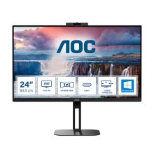 AOC V5 24V5CW/BK pantalla para PC 60,5 cm (23.8 pulgadas) 1920 x 1080 Pixeles Full HD LED Negro 24V5CW/BK