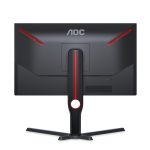 AOC G3 pantalla para PC 24.5 pulgadas Full HD 1920x1080 Pixeles en color negro y rojo con SKU 25G3ZM/BK
