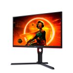 AOC G3 pantalla para PC 24.5 pulgadas Full HD 1920x1080 Pixeles en color negro y rojo con SKU 25G3ZM/BK