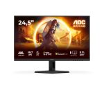 Monitor AOC G4 25G4SRE de 24.5 pulgadas con resolución 1920 x 1080 Pixeles Full HD, LED en colores Negro y Rojo. SKU: 25G4SRE