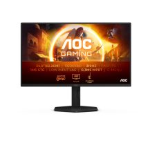 Monitor AOC G4 25G4SXU de 24.5 pulgadas, resolución 1920 x 1080 píxeles, Full HD LED, color negro y gris. SKU 25G4SXU