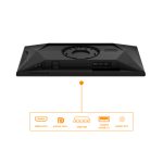 Monitor AOC G4 25G4SXU de 24.5 pulgadas, resolución 1920 x 1080 píxeles, Full HD LED, color negro y gris. SKU 25G4SXU