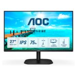 AOC B2 27B2H pantalla para PC 68,6 cm (27 pulgadas) 1920 x 1080 Pixeles Full HD LED Negro, ideal para monitores de alta calidad
