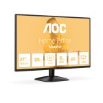 Monitor AOC B3 27B31H LED de 27 pulgadas con resolución 1920 x 1080 píxeles en color negro. SKU: 27B31H