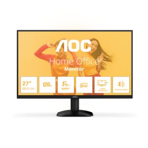 AOC B3 27B35HM pantalla para PC de 27 pulgadas, resolución 1920 x 1080 Pixeles, Full HD, LED, color Negro - SKU 27B35HM