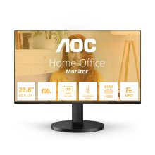 Monitor AOC B3 27B3CF2, pantalla LED de 68,6 cm (27 pulgadas), resolución 1920 x 1080 píxeles, Full HD, color negro
