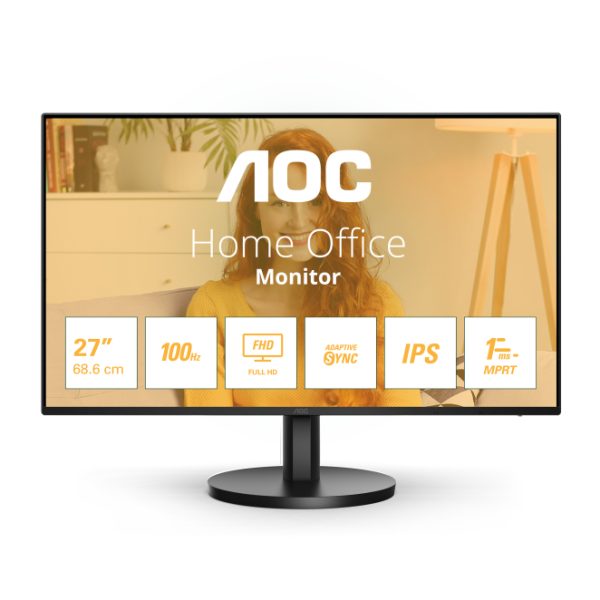 AOC B3 27B3HA2 LED display 68,6 cm (27") 1920 x 1080 Pixeles Full HD Negro, modelo 27B3HA2