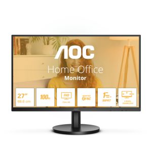 Monitor AOC B3 27B3HMA2 LED display de 27 pulgadas con resolución 1920 x 1080 Pixeles Full HD en color negro