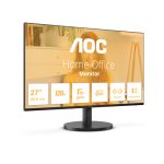 Monitor para PC AOC B3 de 27 pulgadas con resolución 1920 x 1080 Pixeles Full HD pantalla LED negra SKU 27B3QA2