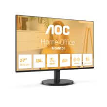 Monitor para PC AOC B3 de 27 pulgadas con resolución 1920 x 1080 Pixeles Full HD pantalla LED negra SKU 27B3QA2