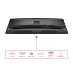 Monitor AOC 27E4U de 27 pulgadas con resolución 1920 x 1080 Pixeles, pantalla Full HD LED en color negro, SKU 27E4U