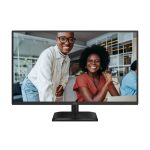 Monitor AOC 27E4U de 27 pulgadas con resolución 1920 x 1080 Pixeles, pantalla Full HD LED en color negro, SKU 27E4U