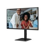 Monitor AOC 27E4U de 27 pulgadas con resolución 1920 x 1080 Pixeles, pantalla Full HD LED en color negro, SKU 27E4U