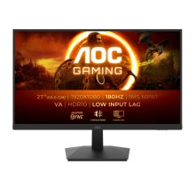 Monitor AOC G1 27G15N2 para PC de 68,6 cm (27 pulgadas) con resolución Full HD de 1920 x 1080 Pixeles en color negro