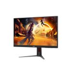 Monitor AOC G4 de 27 pulgadas con resolución 1920 x 1080 píxeles, tecnología LED, color negro y rojo. SKU: 27G4HA
