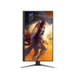 Monitor AOC G4 de 27 pulgadas con resolución 1920 x 1080 píxeles, tecnología LED, color negro y rojo. SKU: 27G4HA