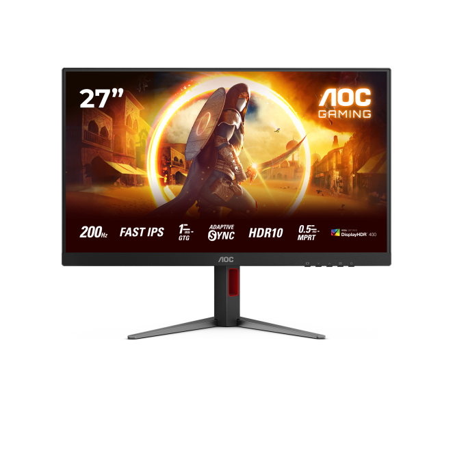 AOC G4 27G4HA pantalla para PC 68,6 cm (27″) 1920 x 1080 Pixeles Full HD LED Negro, Rojo 1 AOC G4 27G4HA Monitor