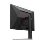 Monitor AOC G4 de 27 pulgadas con resolución 1920 x 1080 píxeles, tecnología LED, color negro y rojo. SKU: 27G4HA
