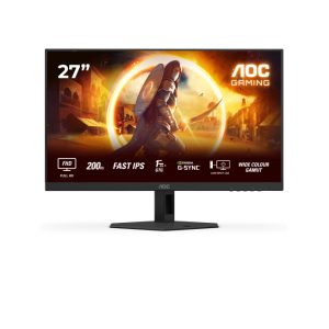 Monitor AOC G4 27 pulgadas 1920 x 1080 Pixeles Full HD LED en color negro y rojo, SKU 27G4HRE