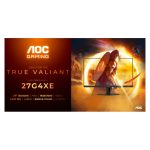 Pantalla para PC AOC 27G4XE de 27 pulgadas, resolución 1920 x 1080 Pixeles, Full HD, en color negro y gris