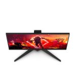 Monitor LED AOC AGON AG275QXN/EU de 27 pulgadas con resolución 2560 x 1440 Pixeles en Quad HD, color Negro y Rojo, ideal para gaming y productividad