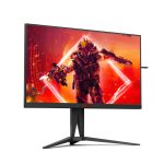 Monitor LED AOC AGON AG275QXN/EU de 27 pulgadas con resolución 2560 x 1440 Pixeles en Quad HD, color Negro y Rojo, ideal para gaming y productividad