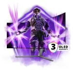 Monitor AOC AGON PRO AG456UCZD, pantalla LED de 114,3 cm (45 pulgadas) con resolución 3440 x 1440 Pixeles Wide Quad HD OLED, en color negro