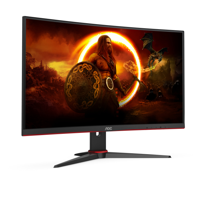 AOC G2 C24G2AE/BK pantalla para PC 59,9 cm (23.6″) 1920 x 1080 Pixeles Full HD LED Negro, Rojo 4 usabilidad del AOC G2 C24G2AE/BK