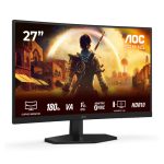 Monitor AOC G4 C27G42E de 27 pulgadas, resolución 1920 x 1080 Pixeles Full HD, color Negro y Rojo, sku C27G42E