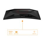 Monitor AOC G4 C27G42E de 27 pulgadas, resolución 1920 x 1080 Pixeles Full HD, color Negro y Rojo, sku C27G42E