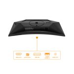 Monitor AOC G4 C27G4ZXU de 27 pulgadas, resolución Full HD 1920 x 1080 píxeles, LED, color negro, SKU C27G4ZXU