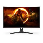 AOC G2 C32G2ZE/BK pantalla para PC 80 cm (31.5") 1920 x 1080 Pixeles Full HD LED Negro, Rojo con modelo C32G2ZE/BK