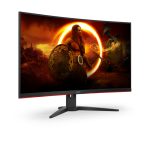 AOC G2 C32G2ZE/BK pantalla para PC 80 cm (31.5") 1920 x 1080 Pixeles Full HD LED Negro, Rojo con modelo C32G2ZE/BK