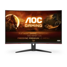 AOC G2 C32G2ZE, monitor de 31.5 pulgadas con resolución 1920 x 1080 píxeles, Full HD, tecnología LED, color negro, C32G2ZE